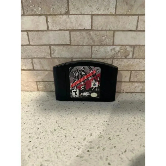 Armorines Project SWARM for Nintendo 64, Tested, AUTHENTIC, N64 - Picture 1 of 2